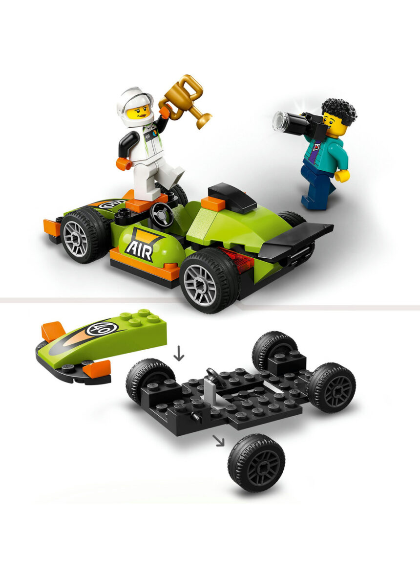 Auto da corsa verde - 60399 - lego city - LEGO