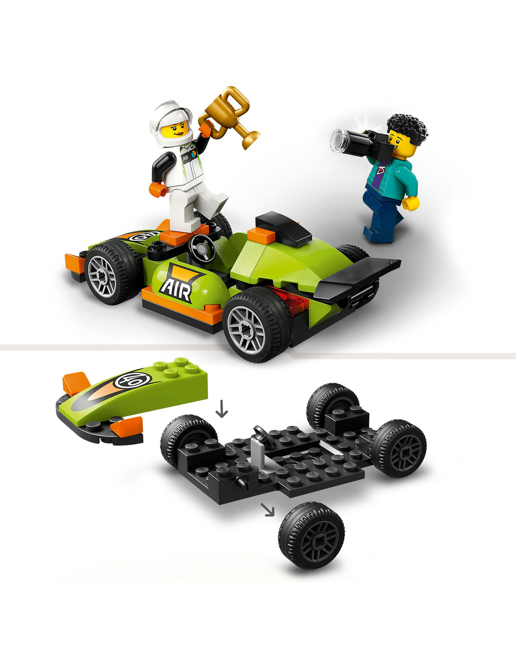 Auto da corsa verde - 60399 - lego city - LEGO