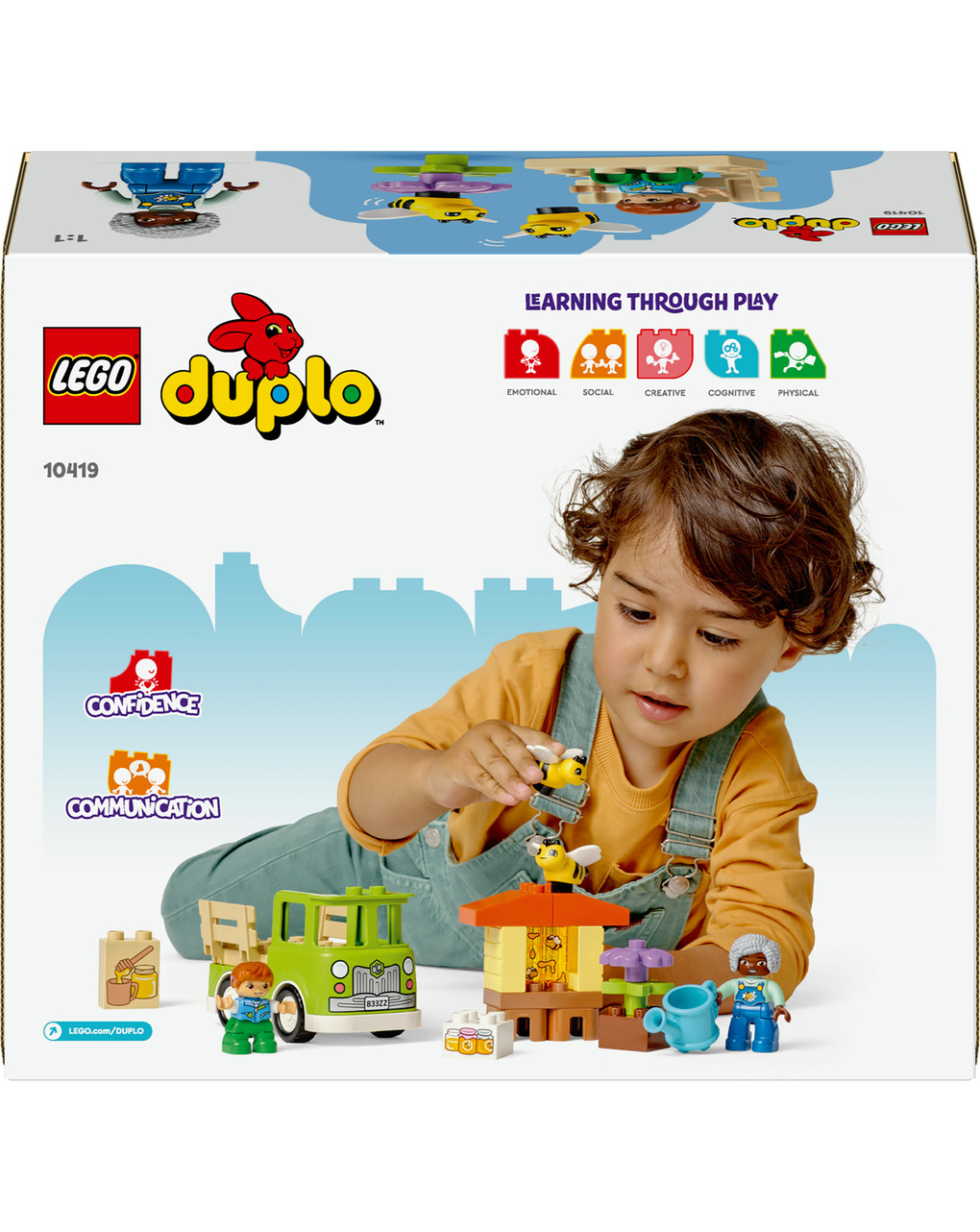 Camião de brincar cuidar das abelhas e das colmeias - 10419 - lego duplo - Duplo