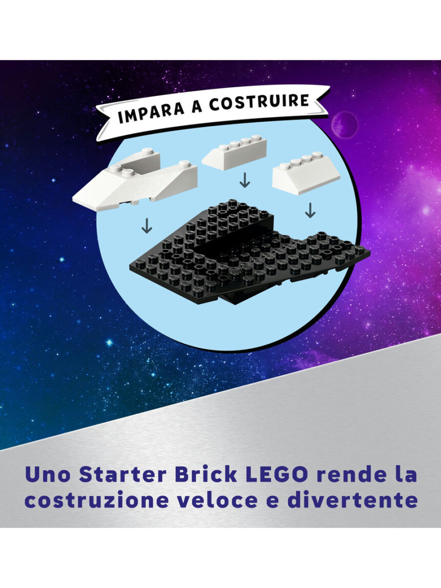 Descoberta do vaivém espacial e do asteroide - LEGO