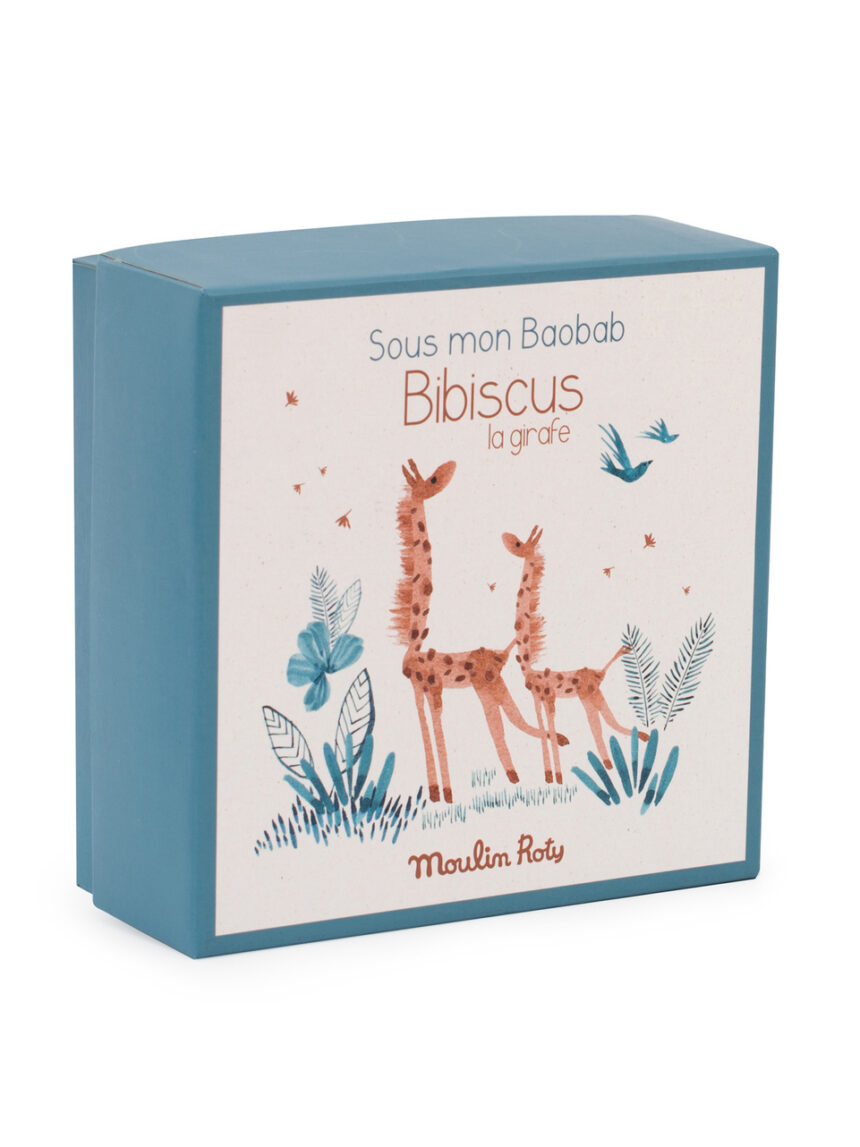 Estojo de chupeta doudou girafa com caixa - sous mon baobab - Sous Mon Baobab