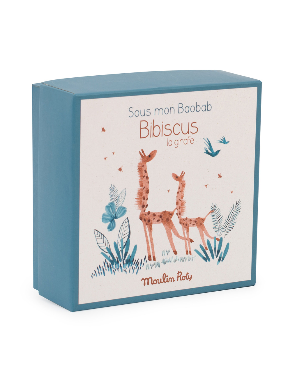 Estojo de chupeta doudou girafa com caixa - sous mon baobab - Sous Mon Baobab