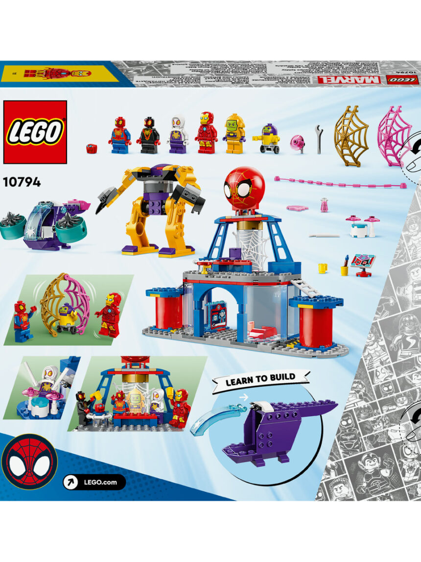 Lego spidey e os seus fantásticos amigos sede da equipa spidey - 10794 - lego - Lego Spidey