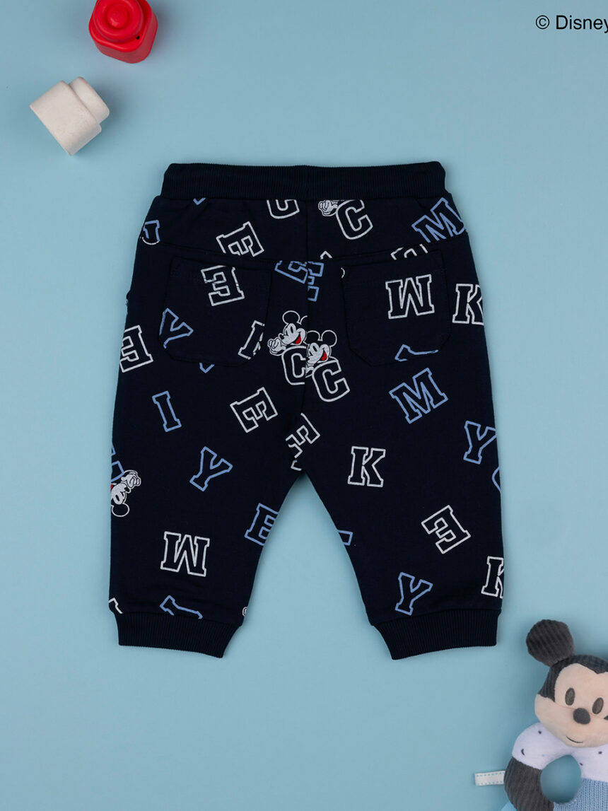 Calças mickey mouse azul bebé - Prénatal