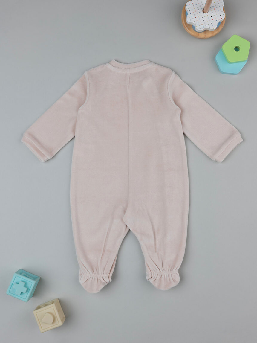 Baby smile baby baby beige sleepsuit - Prénatal