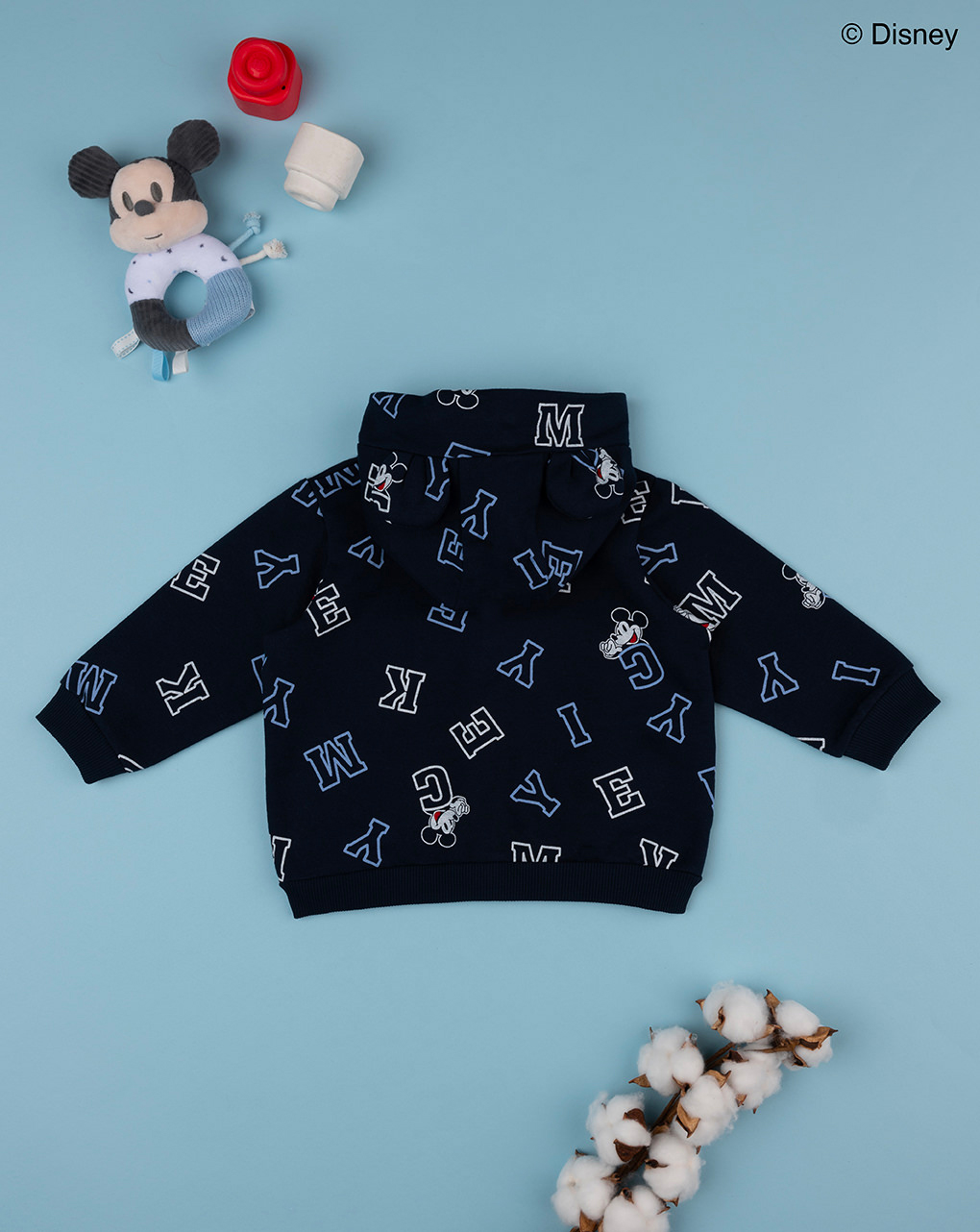 Camisola azul bebé do rato mickey - Prénatal