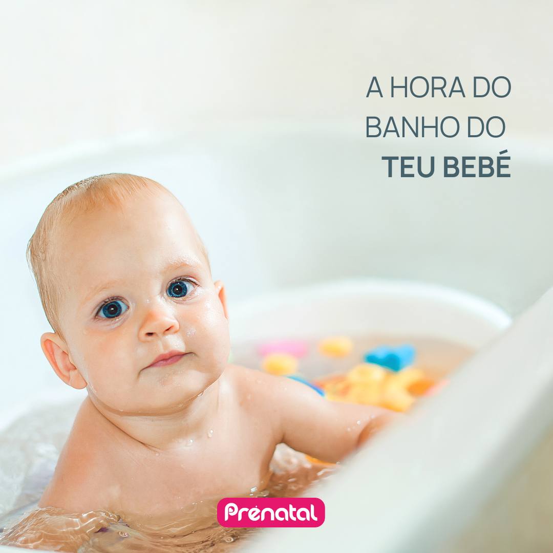 🛁 Hora do banho feliz e segura para o teu bebé&#8230;