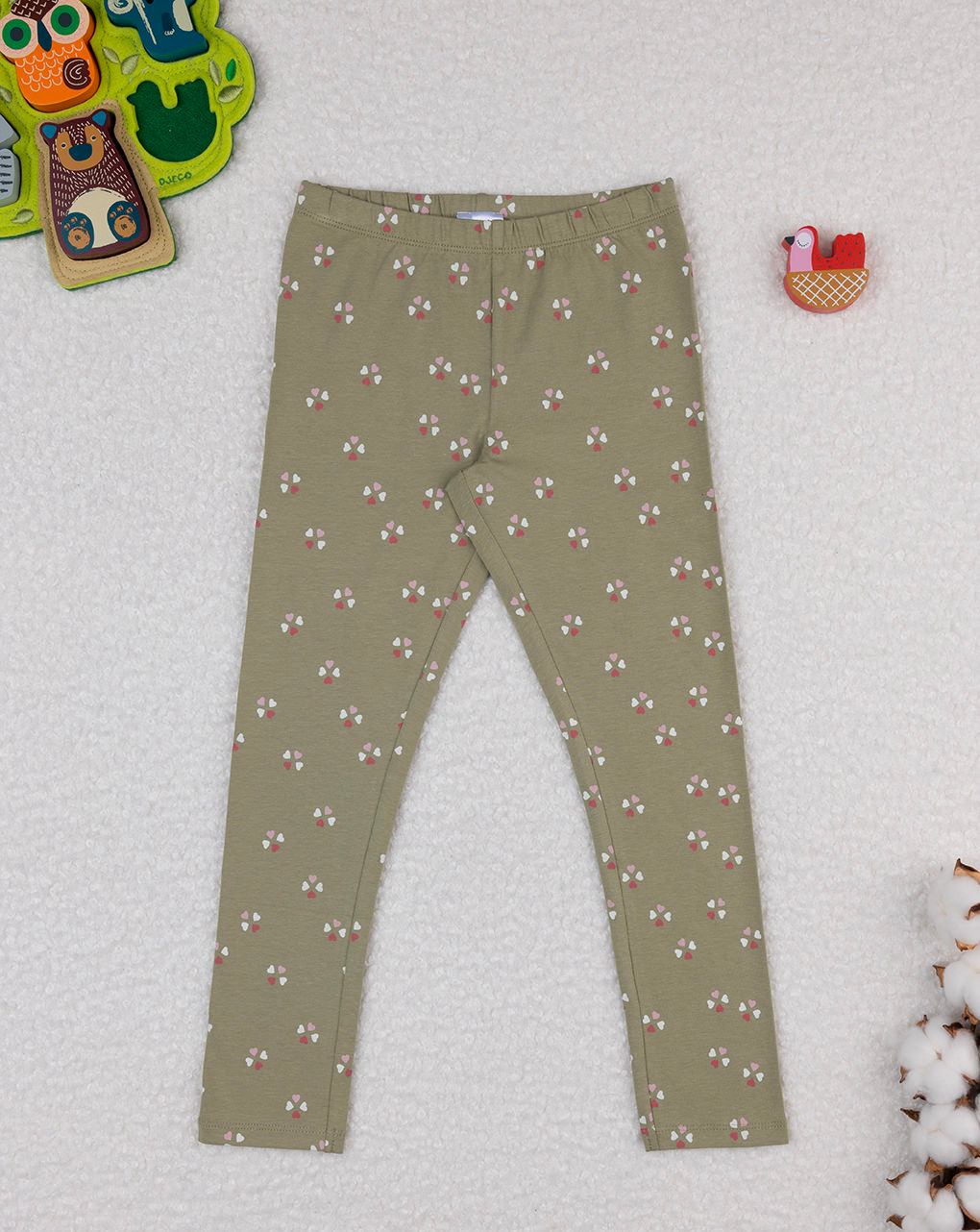 Legging bimba verde - Prénatal