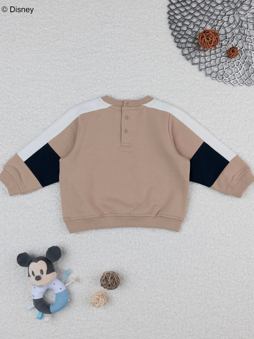 Camisola do mickey mouse para rapaz castanha - Prénatal