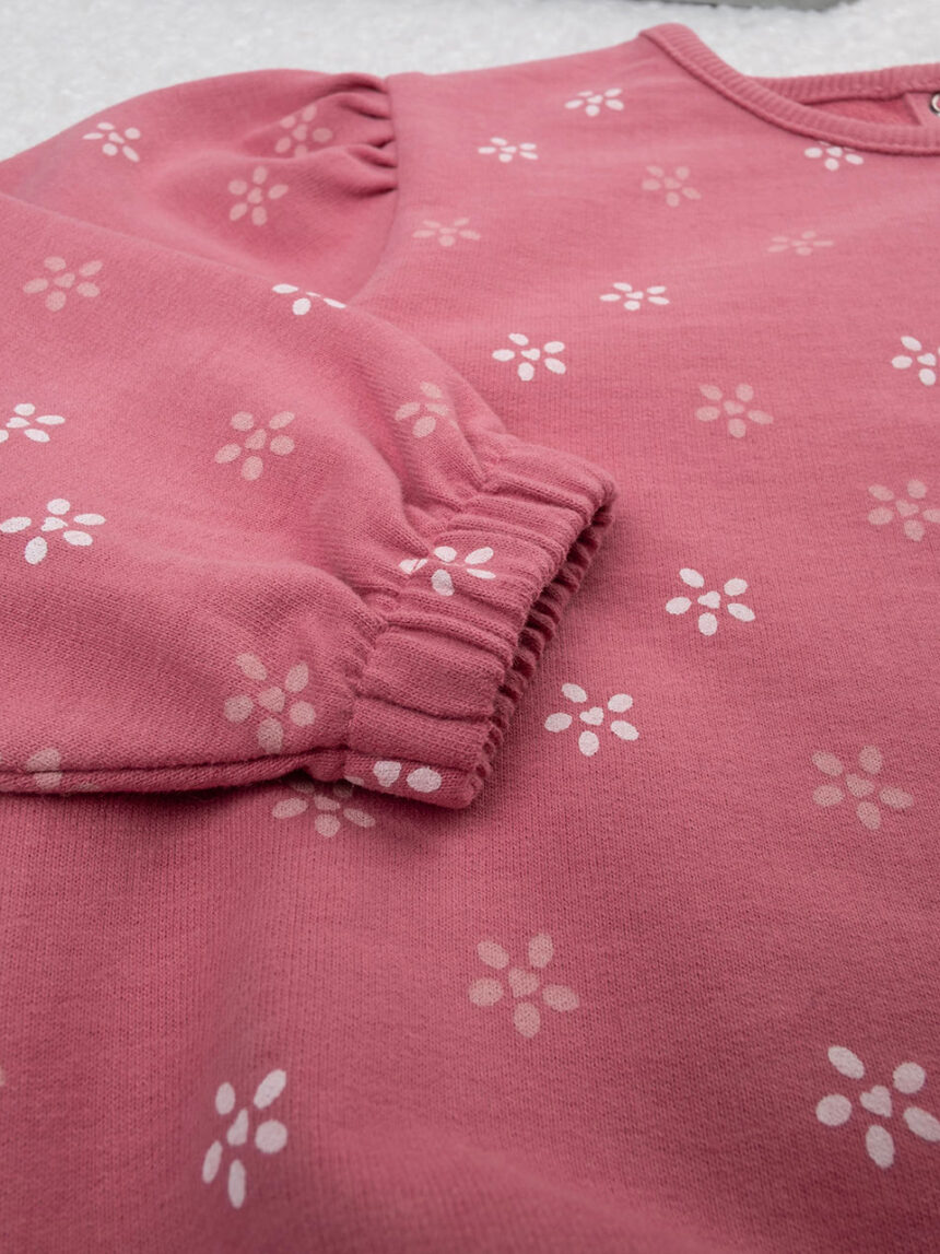 Maglia french terry bimba rosa - Prénatal