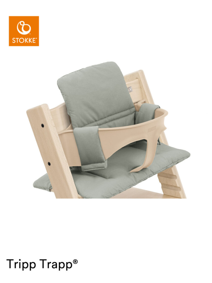 Almofada tripp trapp® classic verde glaciar - stokke® - Stokke