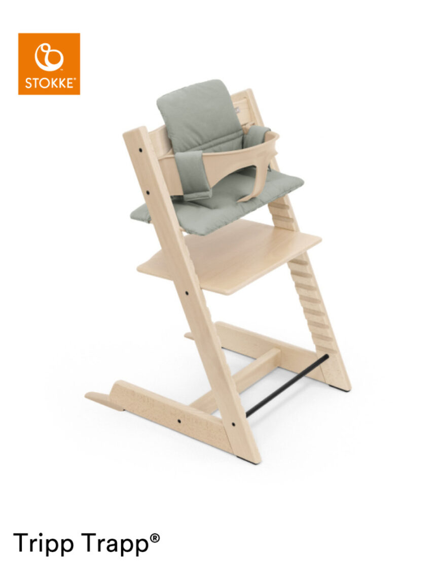 Almofada tripp trapp® classic verde glaciar - stokke® - Stokke