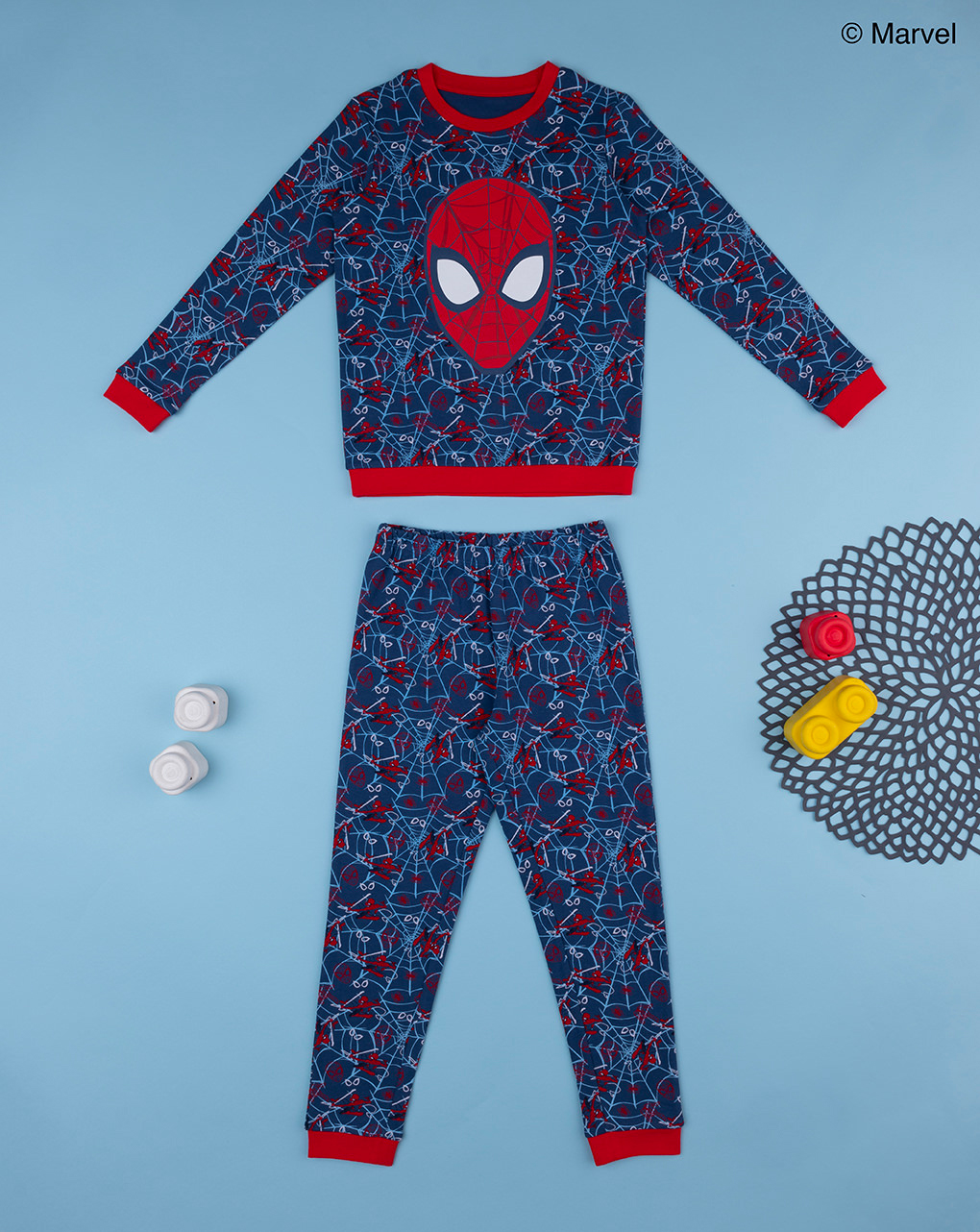 Pijama comprido de duas peças "homem-aranha - Prénatal