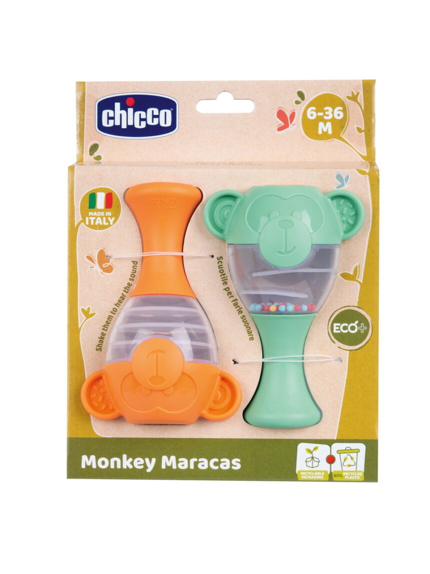 Brinquedo maracas eco+ - 6m+ - chicco - Chicco