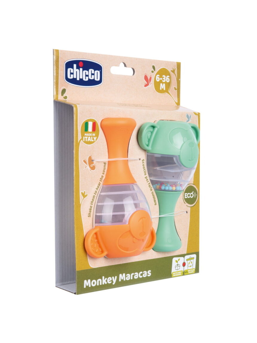 Brinquedo maracas eco+ - 6m+ - chicco - Chicco