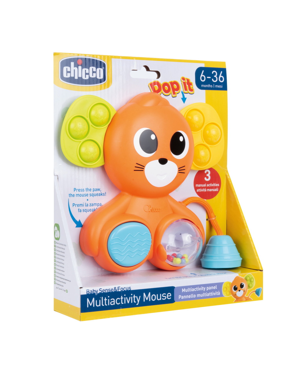 Brinquedo multiactividades mouse - 6m+ - chicco - Chicco