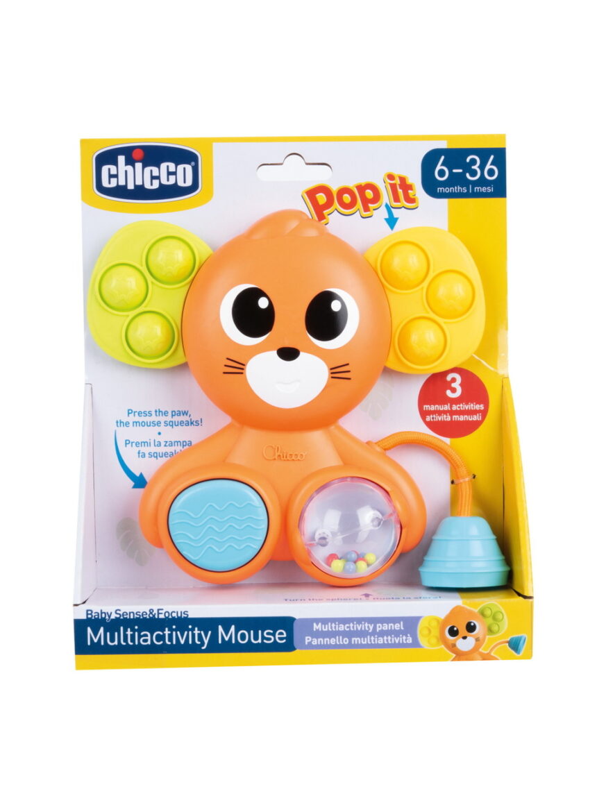 Brinquedo multiactividades mouse - 6m+ - chicco - Chicco